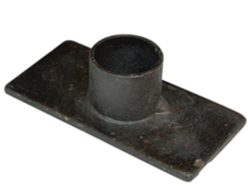 3&quot; Single Iron Taper Candle Holder