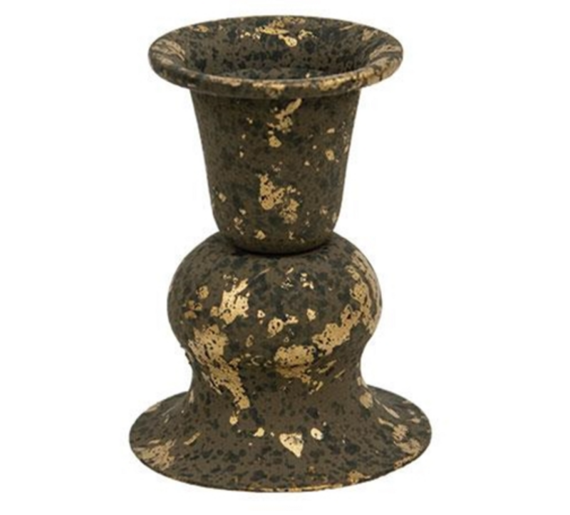 Alette 3&quot; Forge Gleam Taper Candle Holder