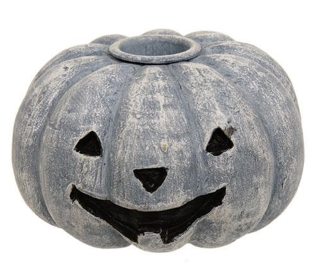 Jack O Lantern Taper Candle Holder