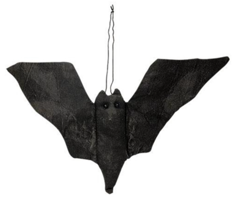 Spooky Bat Ornament Primitive Country Decor