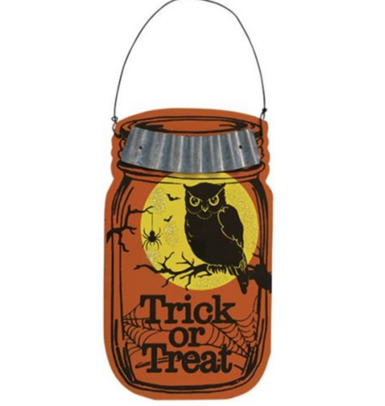 Trick or Treat Jar Ornament