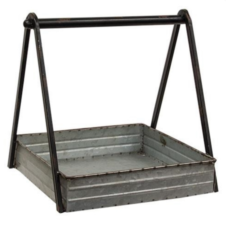 Truss Handle Square Tray