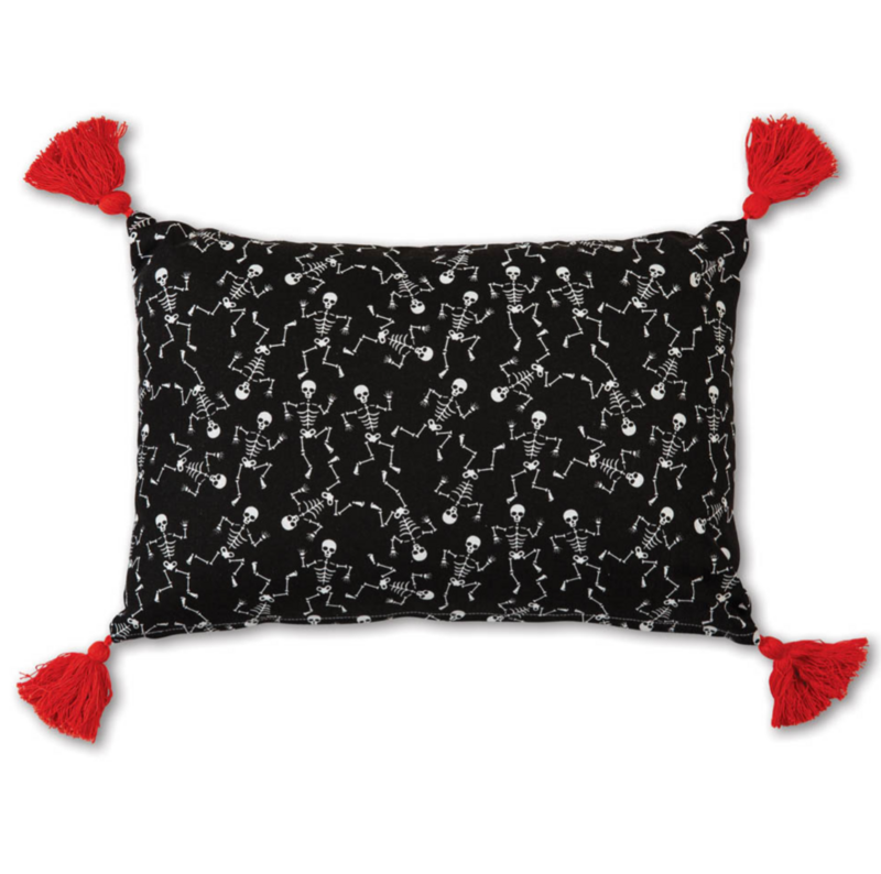 Dancing Skeletons Accent Pillow