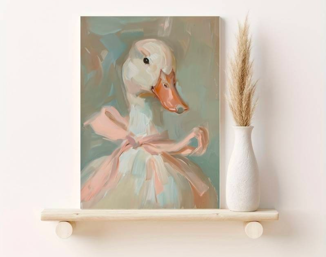 8x12 Duck Print Canvas