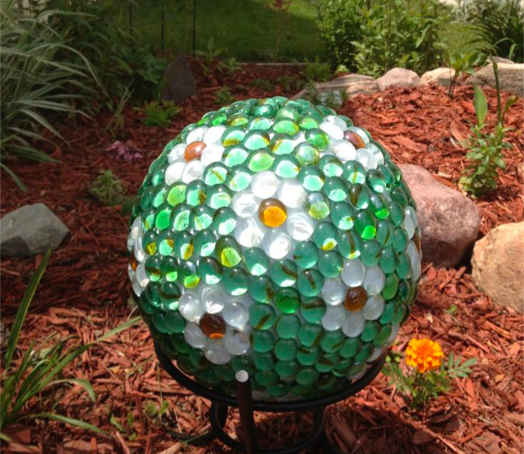 DIY Workshop: Mosaic Garden Gazing Ball - July 2nd (6:30pm-9:30pm)