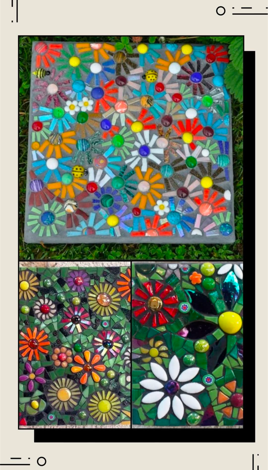 DIY Workshop: Mosaic Garden Stepping Stone - August 6th (6:30pm-9:30pm)