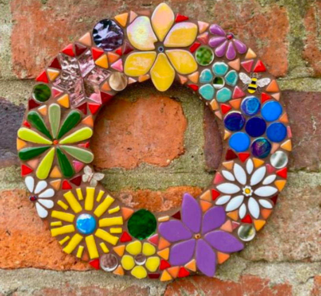 DIY Workshop: Create a Mosaic Wreath - September 25 (6:30pm-9:30pm)