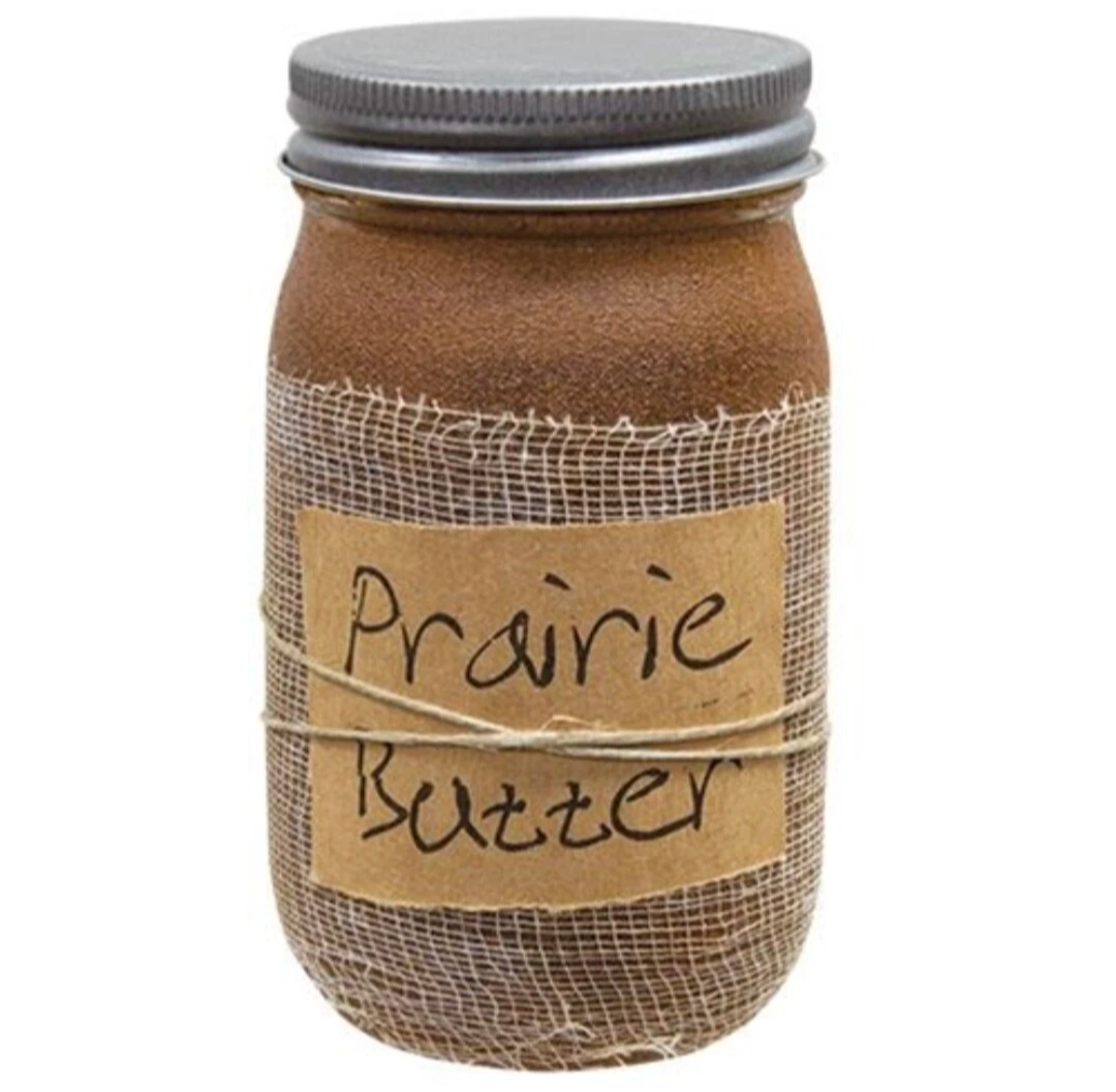 Black Crow Candle Prairie Butter Jar Candle, 16oz