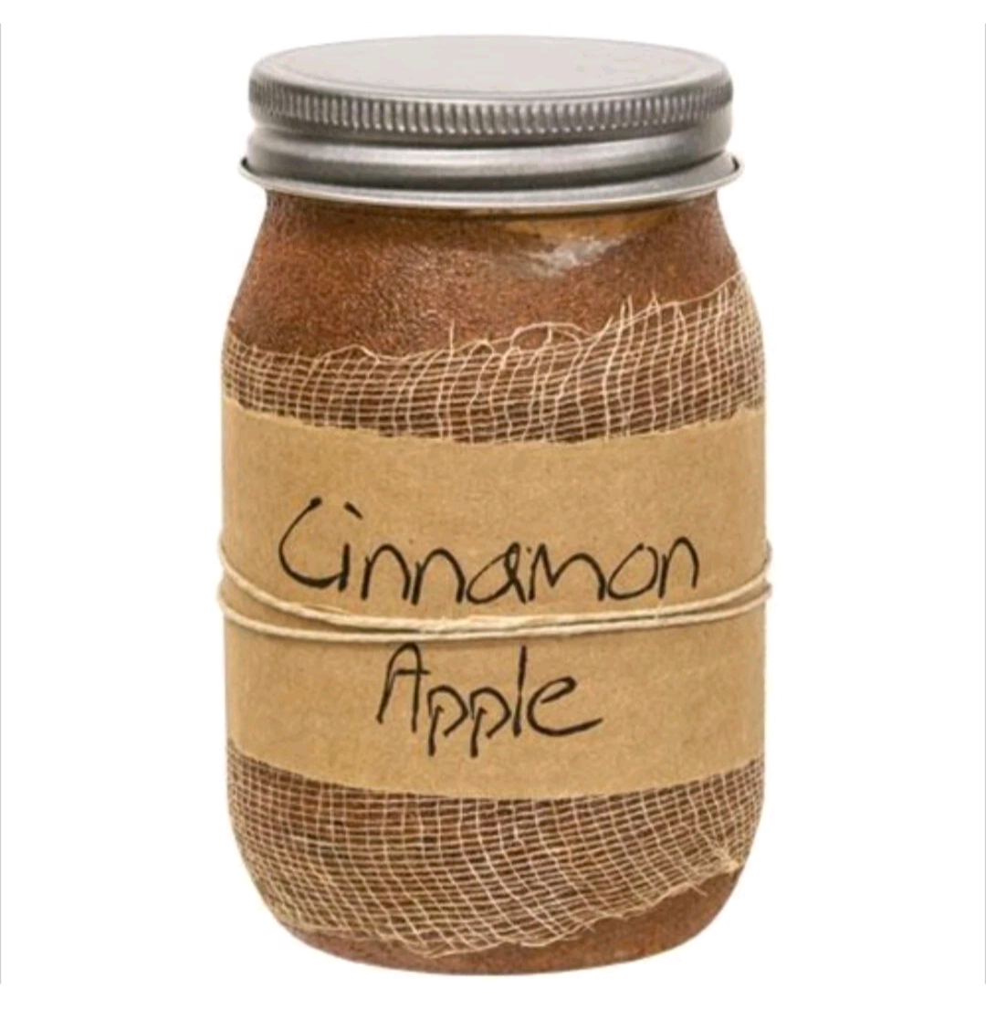 Black Crow Candle Cinnamon Apple Jar Candle, 16oz