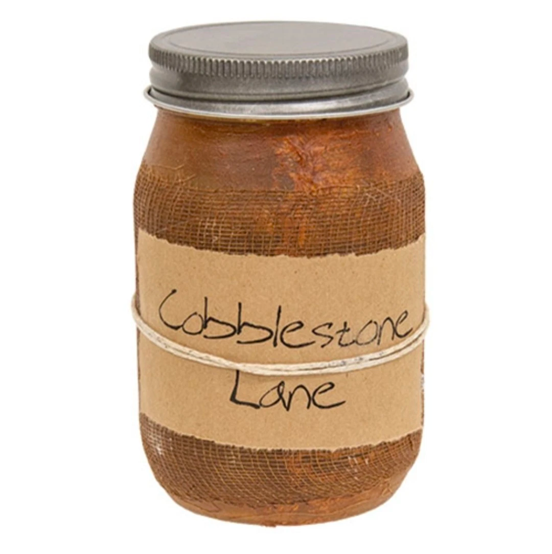 Black Crow Candle Cobblestone Lane Jar Candle, 16oz