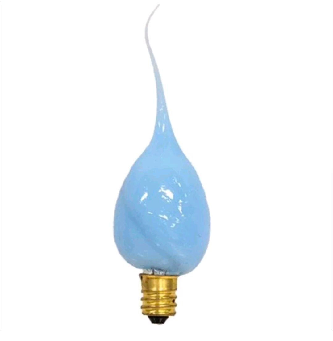 Pastel Blue Silicone Dipped Bulb Spring Easter