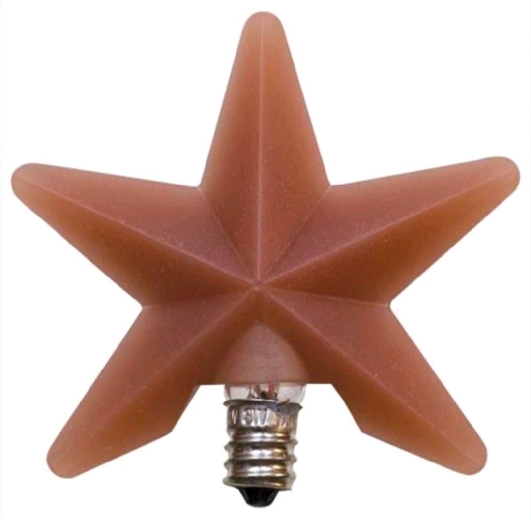 3&quot; Cinnamon Star Silicone Bulb