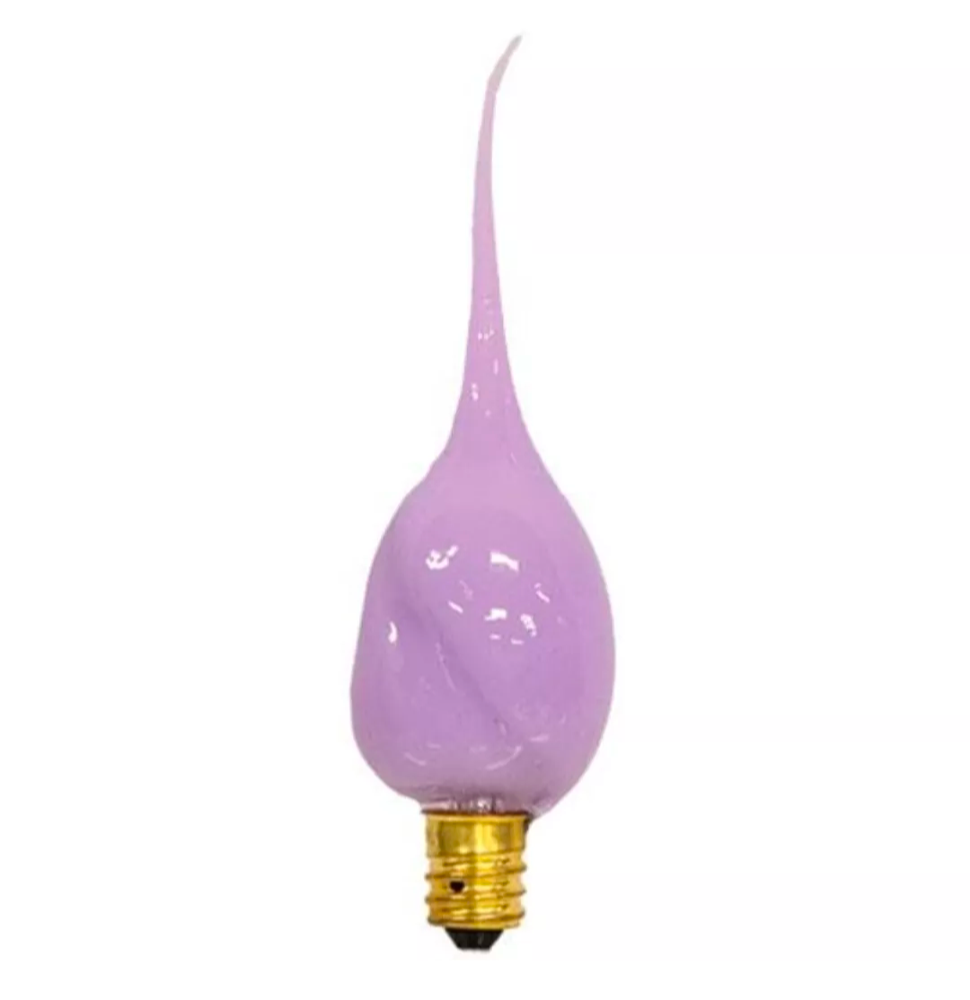 Pastel Purple Silicone Dipped Bulb