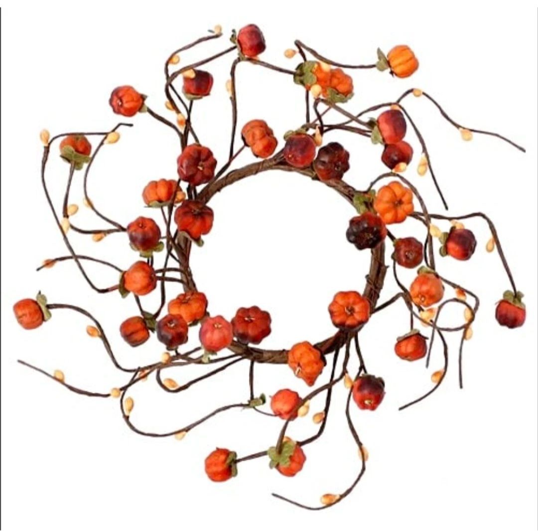 3-1/2&quot; PUMPKIN Podka &amp; PIPS Pipberry Candle Ring