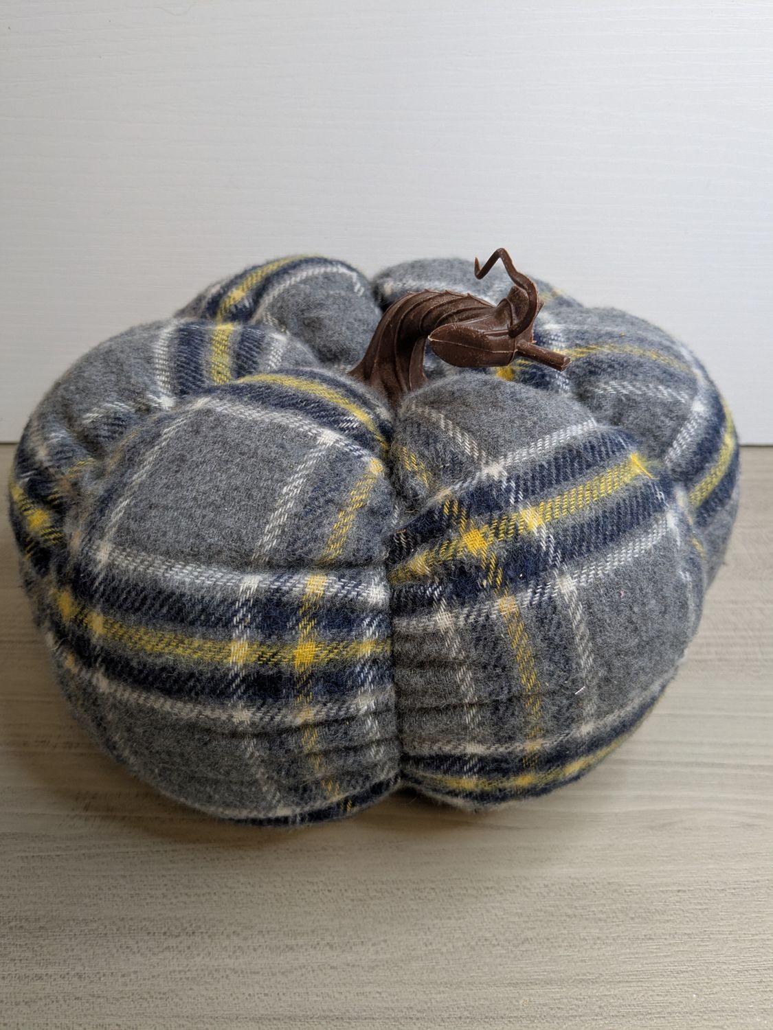 Large Flannel Pumpkin