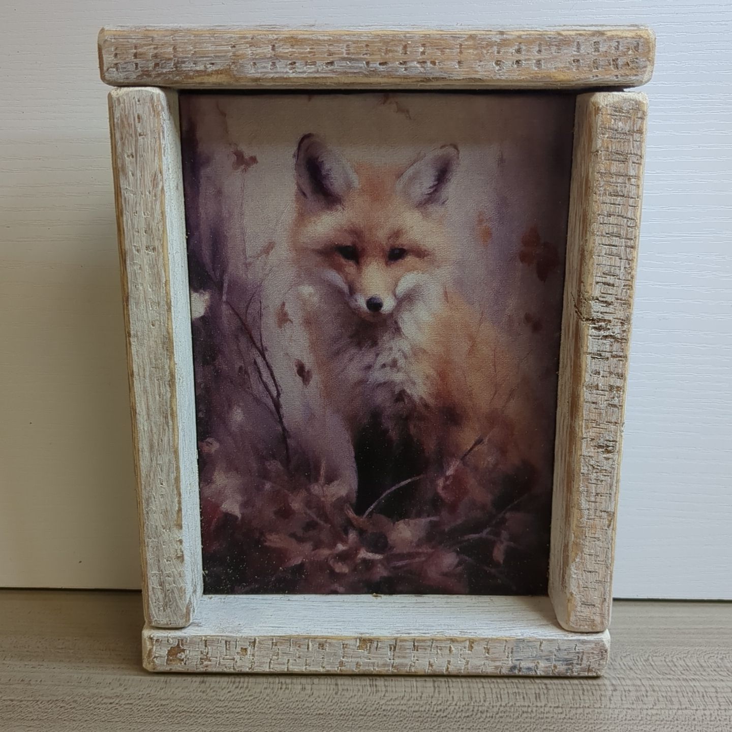 New Fall Autumn Shelf Sitter Art Print Decor 8-1/2&quot; x 6-1/2&quot;