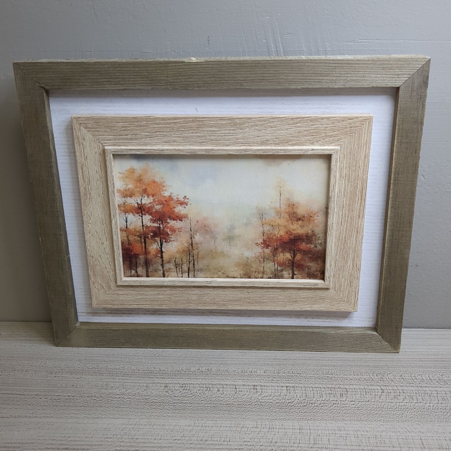 New Fall Autumn Shelf Sitter Art Print Decor 10&quot; x 8&quot;