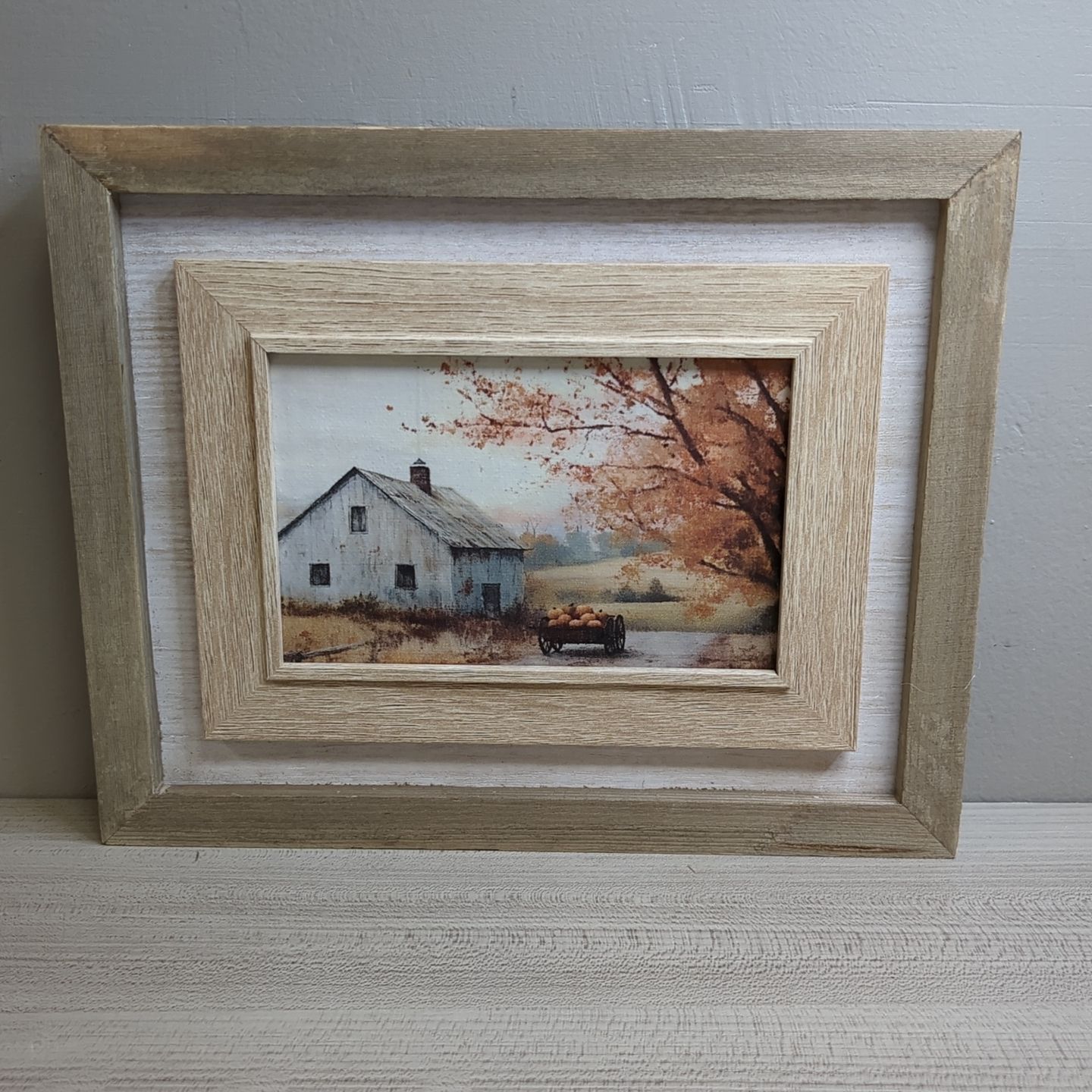 New Fall Autumn Shelf Sitter Art Print Decor 10&quot; x 8&quot;