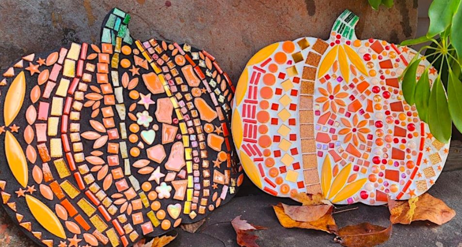 DIY Workshop: Create your own Fall Mosaic Pumpkin Decor - October 2nd (6:30pm-9:30pm)
