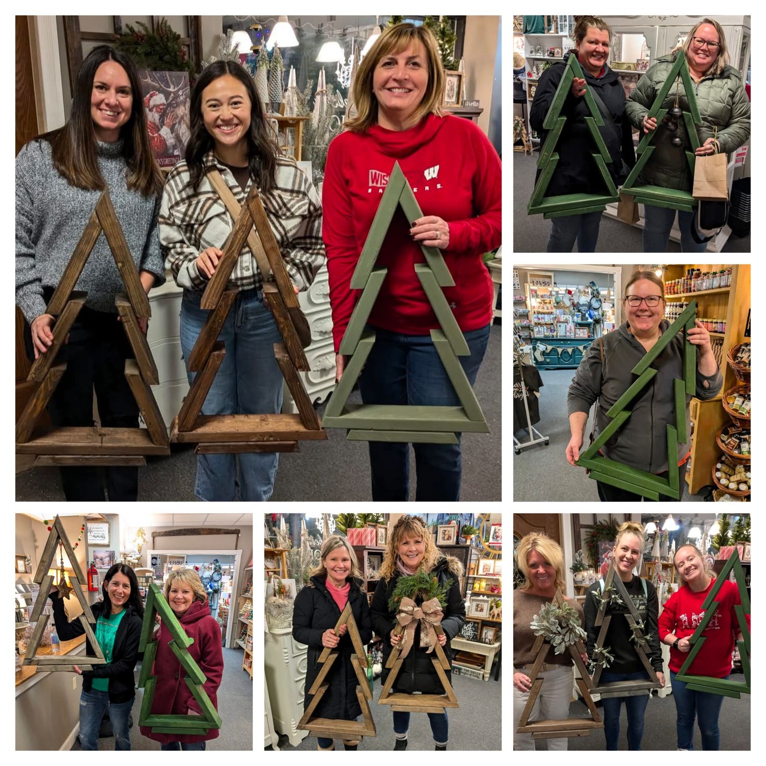 DIY Workshop: Holiday Wooden Porch Christmas Tree - December 3rd (6:30pm-8:30pm)