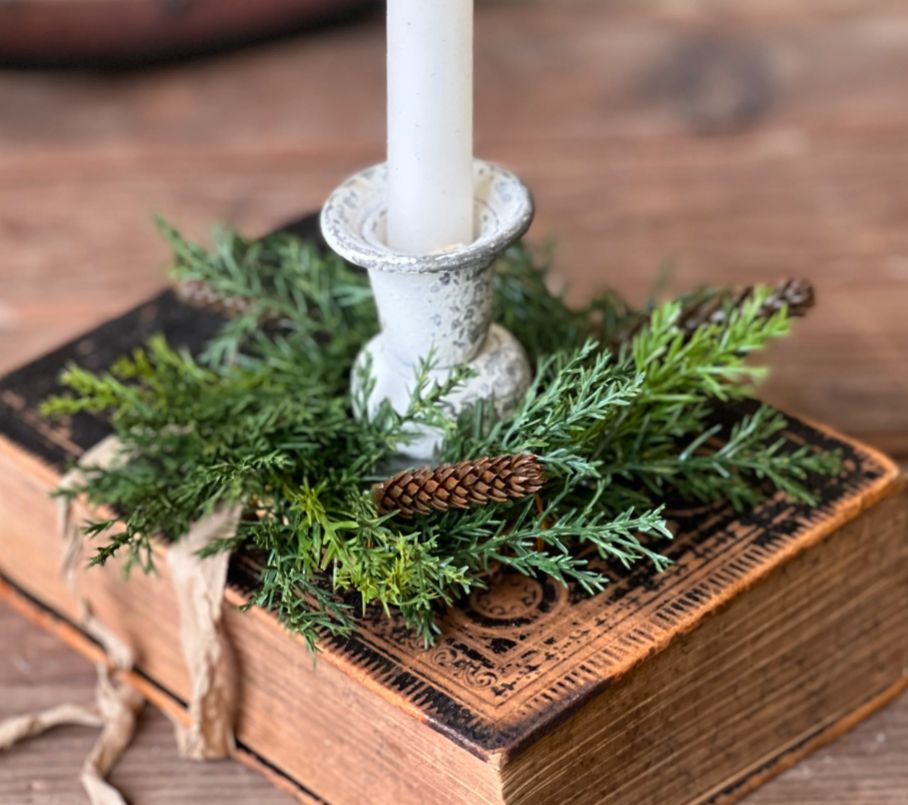 2&quot; Prickly Pine Candle Ring