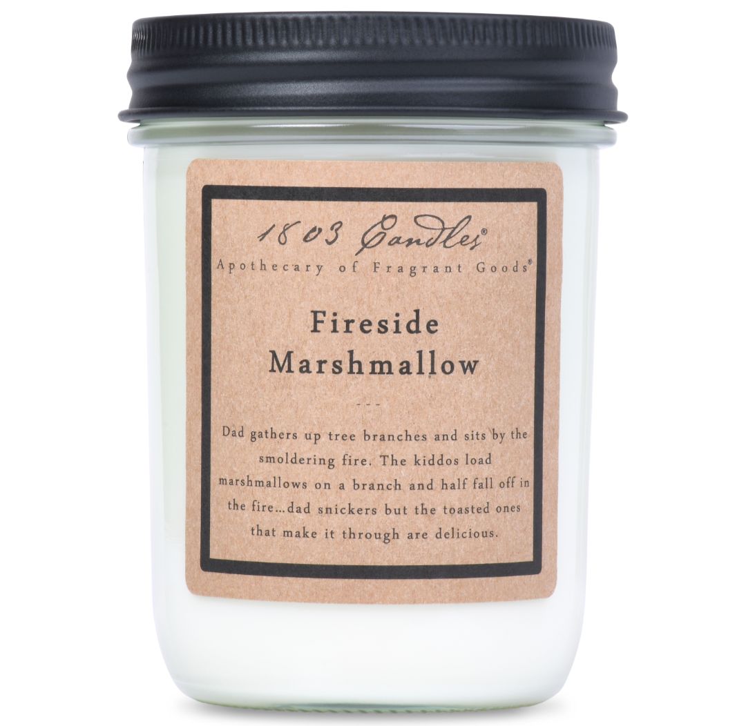 1803 Soy Candle - Fireside Marshmallow - 14oz.