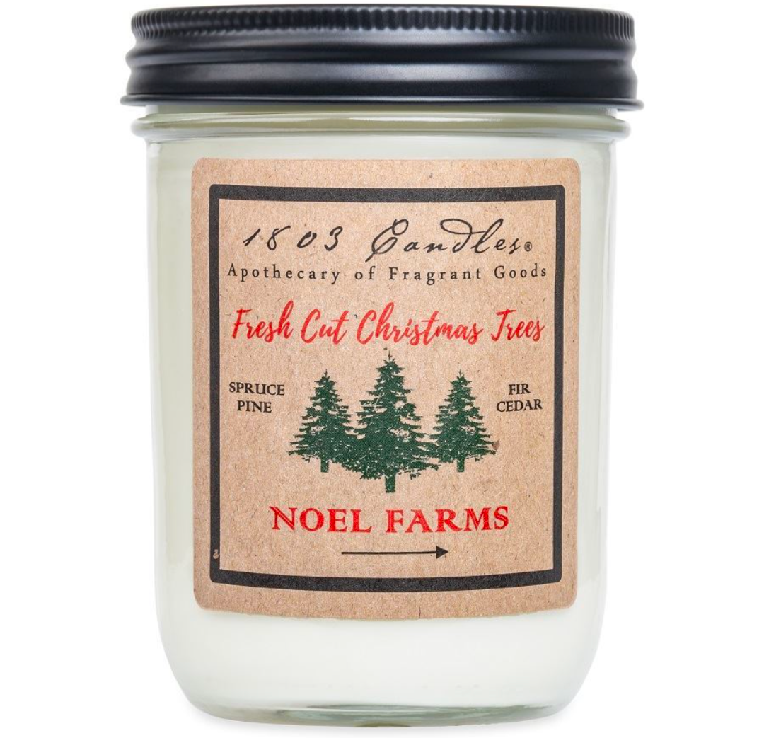1803 Soy Candle - Fresh Cut Christmas Trees - 14oz.