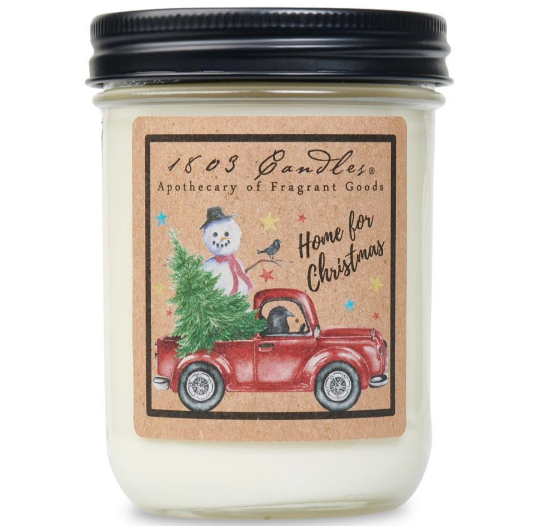 1803 Soy Candle - Home for Christmas - 14oz.