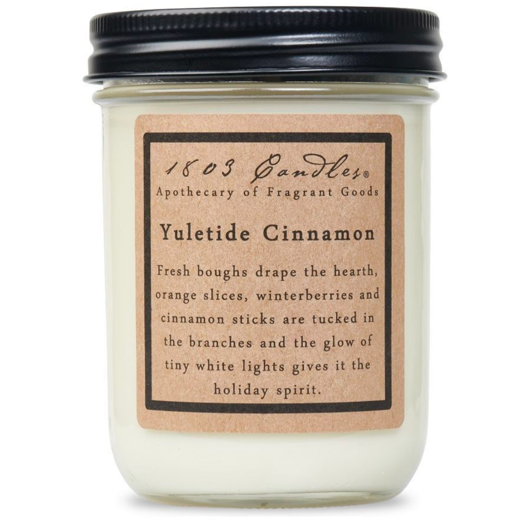 1803 Soy Candle - Yuletide Cinnamon - 14oz.