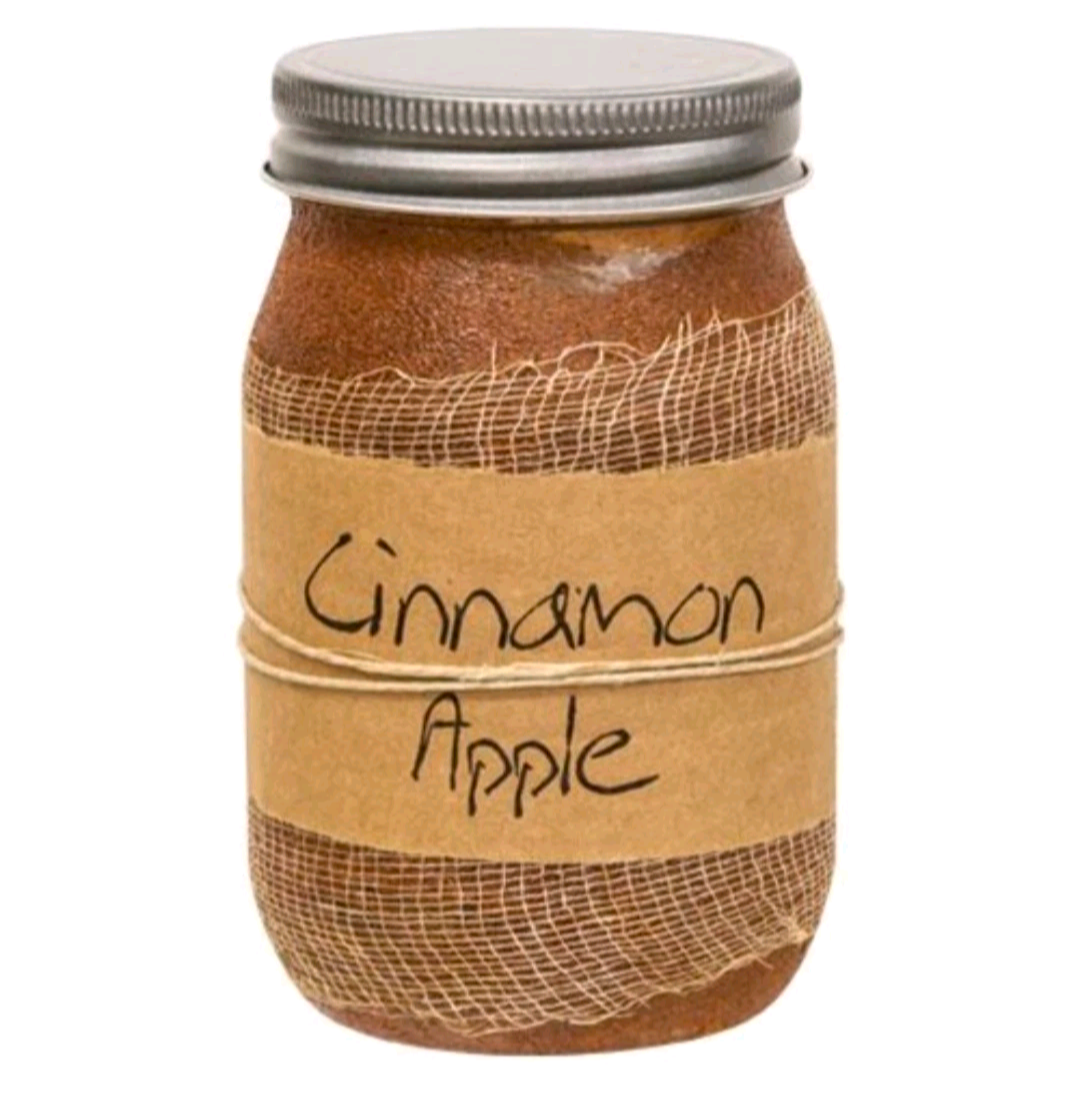 Black Crow Candle Cinnamon Apple Jar Candle, 16oz