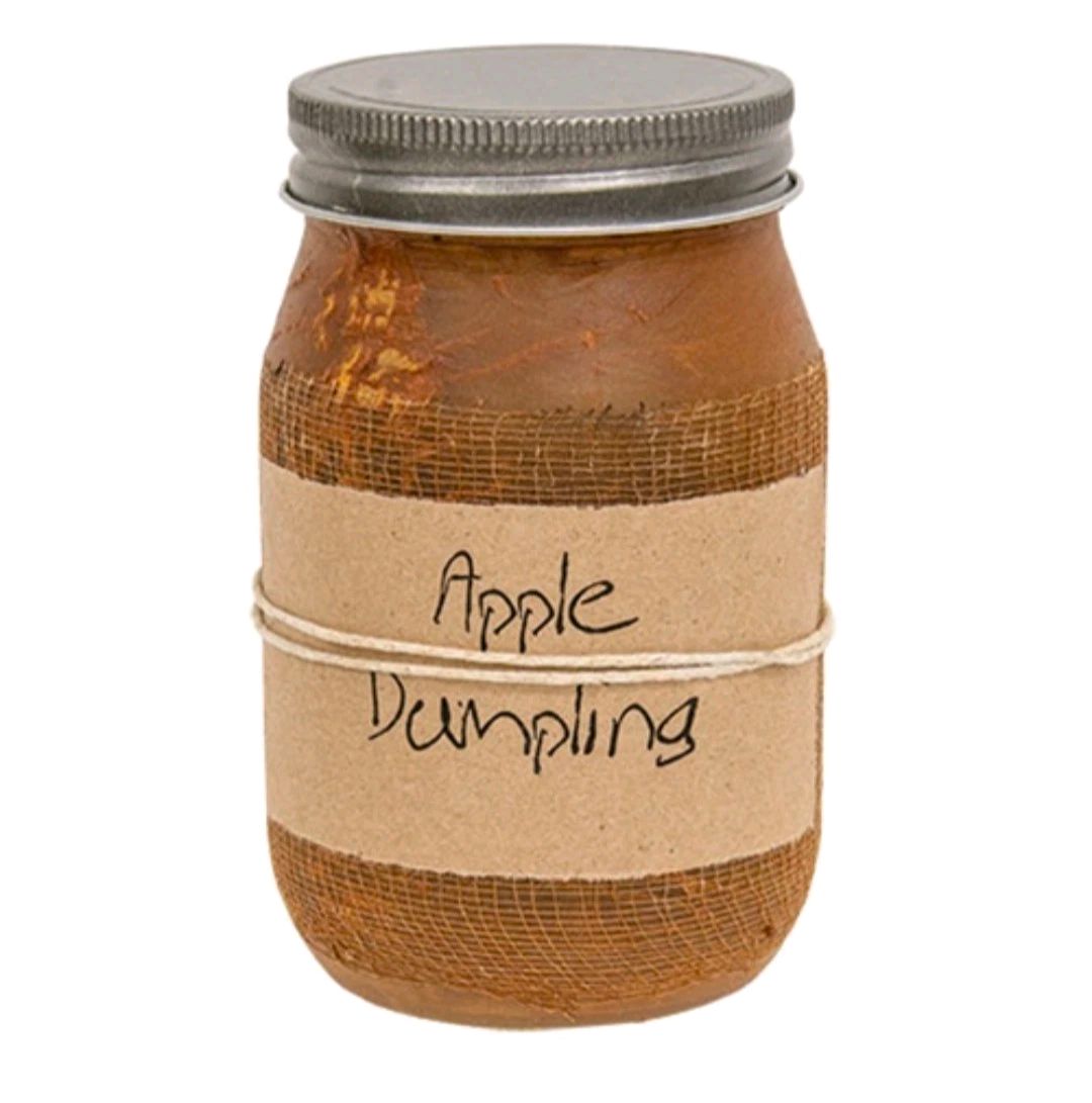 Black Crow Candle Apple Dumpling Jar Candle, 16oz
