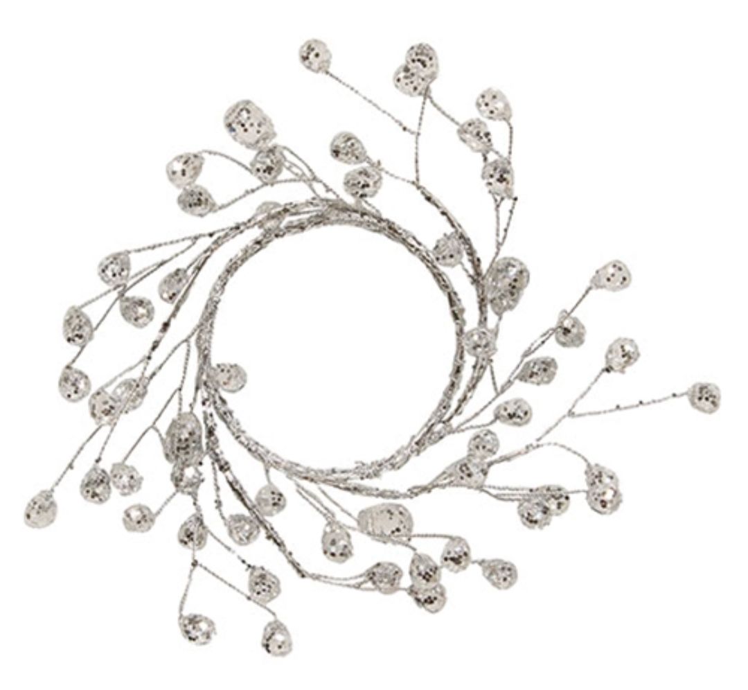 2-1/2" Icy Gems Candle Ring