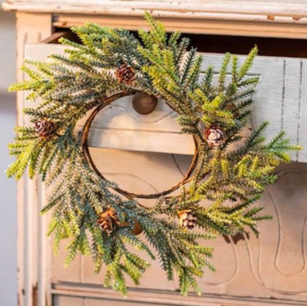 6" Mountain Pine Candle Ring