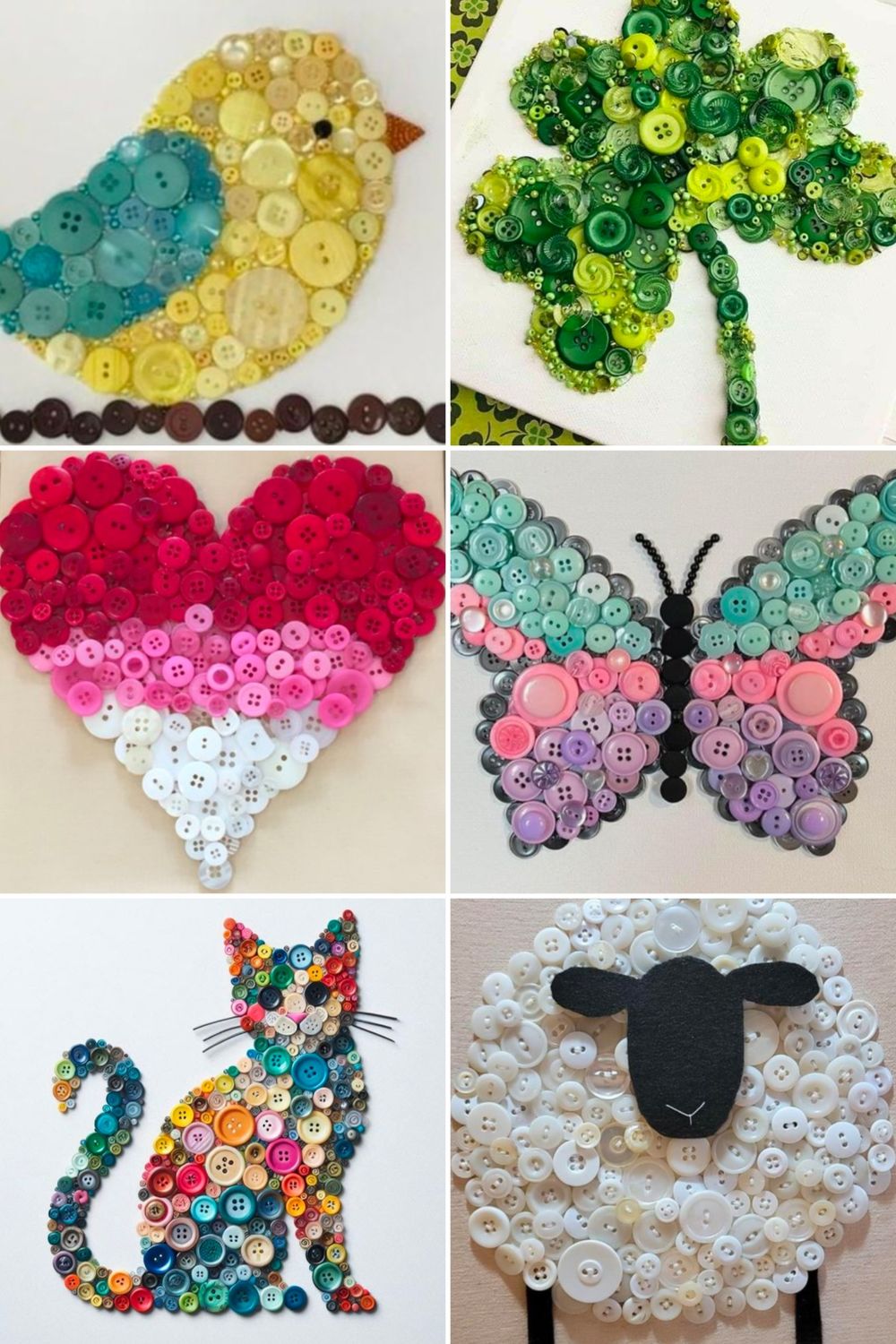 DIY Workshop: Button Art - January 22nd (6:30pm-8:30pm)