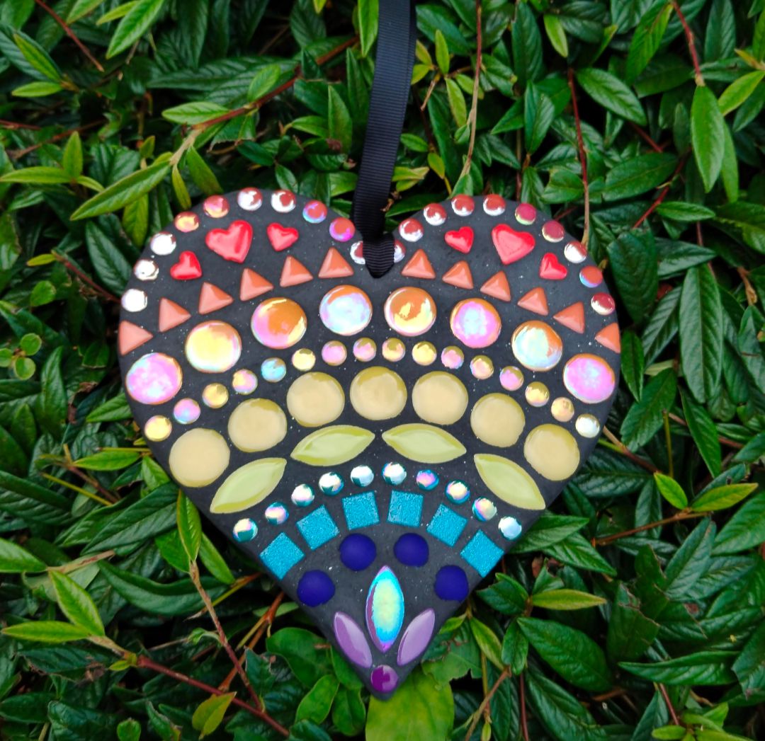 DIY Workshop: Mosaic Heart Art - January 28th (6:30pm-9:30pm)