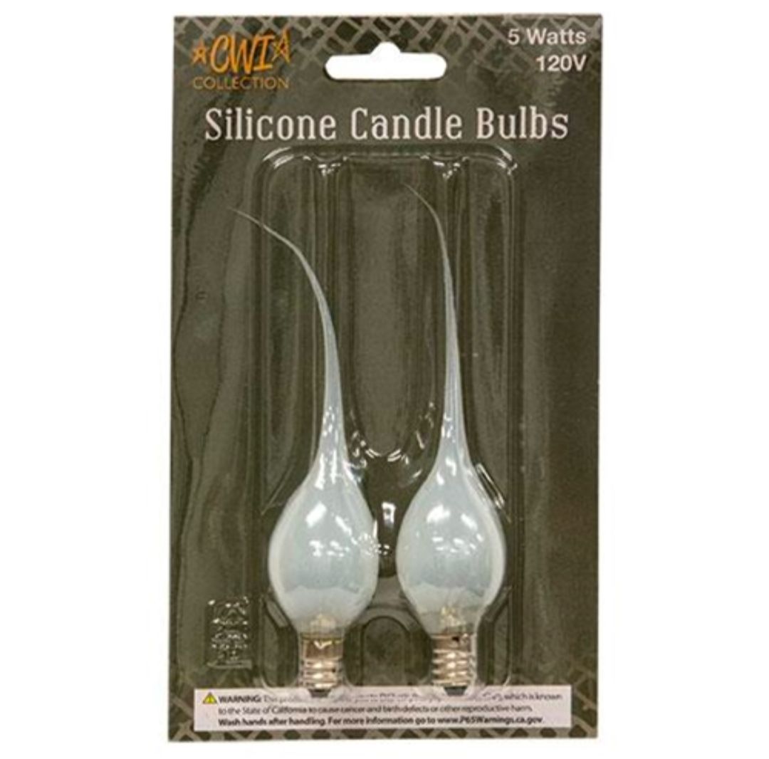 Clear Silicone Bulbs - Pack of 2