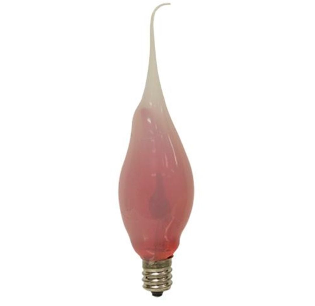 Amber Silicone Flicker Bulb