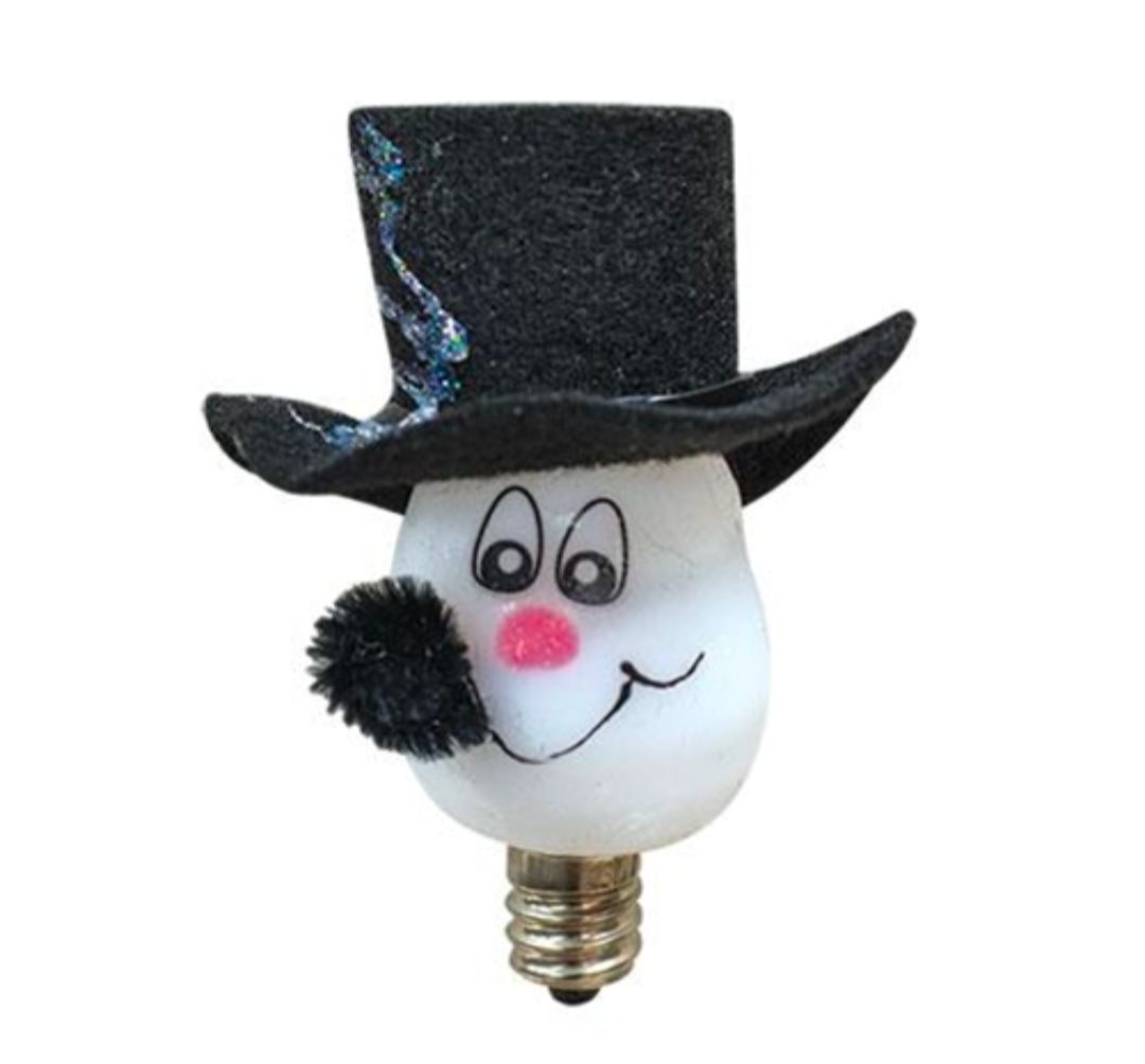 Silicone Frosty Snowman w/Pipe Bulb