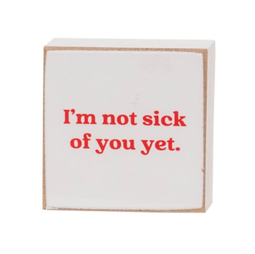 Mini Valentine Shelf Sitter Decor Tiered Tray Decor 2"x2"