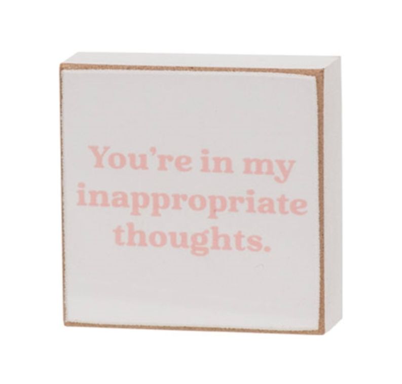 Mini Valentine Shelf Sitter Decor Tiered Tray Decor 2"x2"