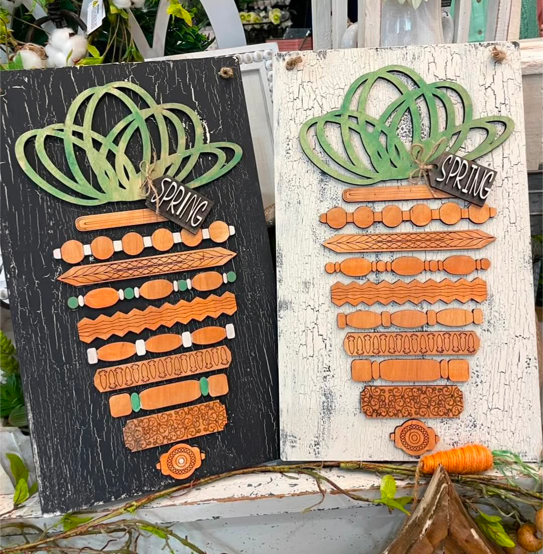 DIY Workshop: Create a Spring Spindle Carrot Decor - February 12th (6:30pm-8:30pm)