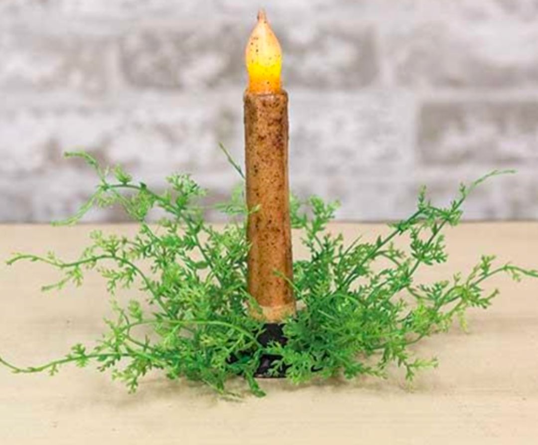 1" Fine Grass Candle Ring