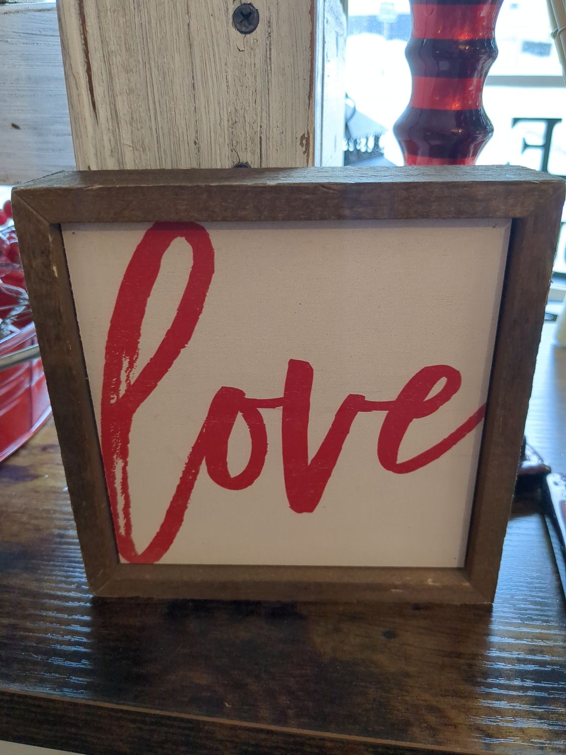 Love Valentine Sign