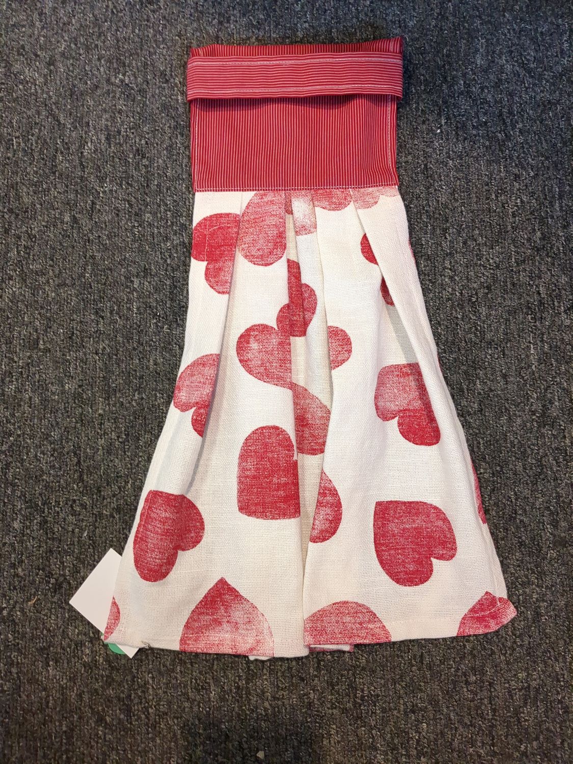 Handmade Valentine Hanging Decorative Kitchen Towel