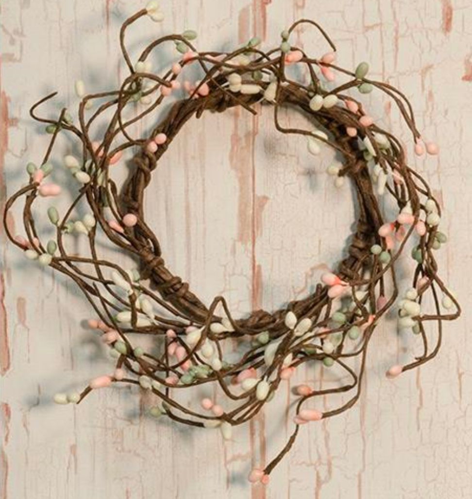 3-1/2" English Garden Pip Candle Ring