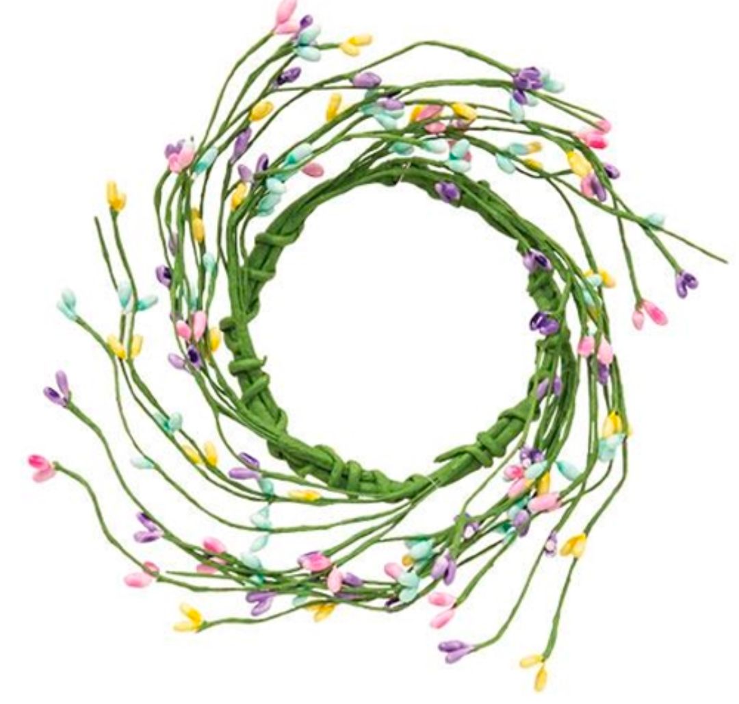 3-1/2" Happy Spring Pip Berry Candle Ring