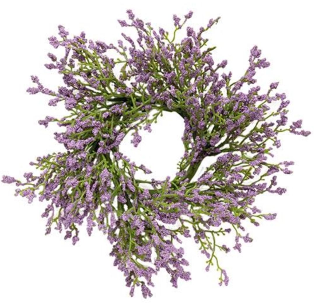 3" Purple Array Astilbe Candle Ring