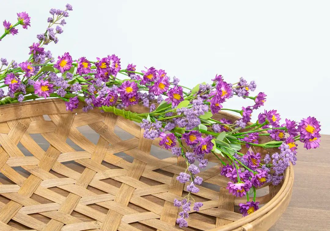 36" Royal Buds &amp; Astilbe Garland