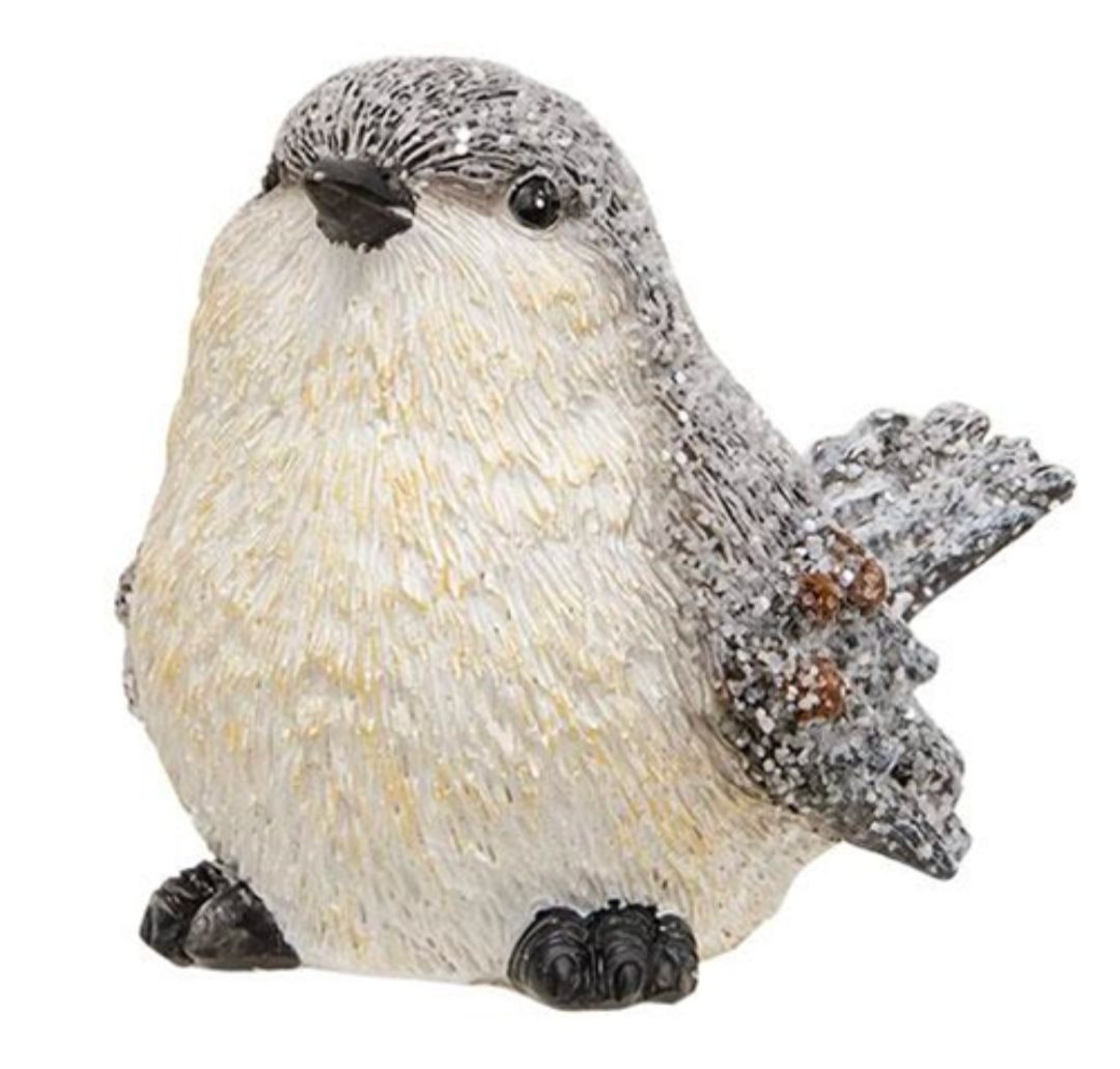 Resin Sparkle Snow Bird