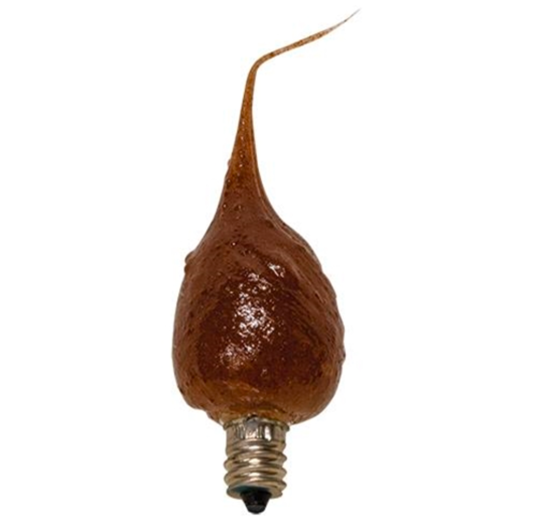 Cinnamon Scented Silicone Dipped Light Bulb